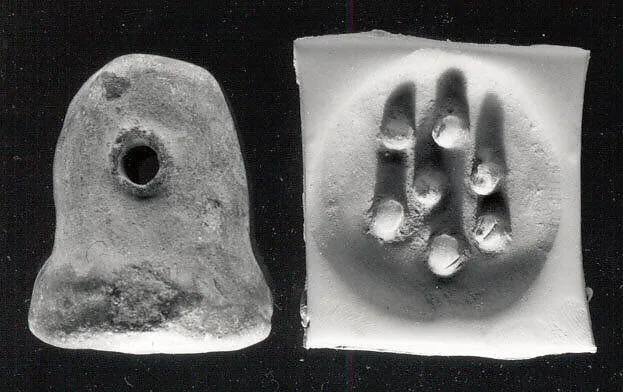 Conoid stamp seal — Unknown