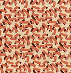 "Americana Print: Ticker Tape" Textile — Charles B. Falls|Stehli Silks Corporation