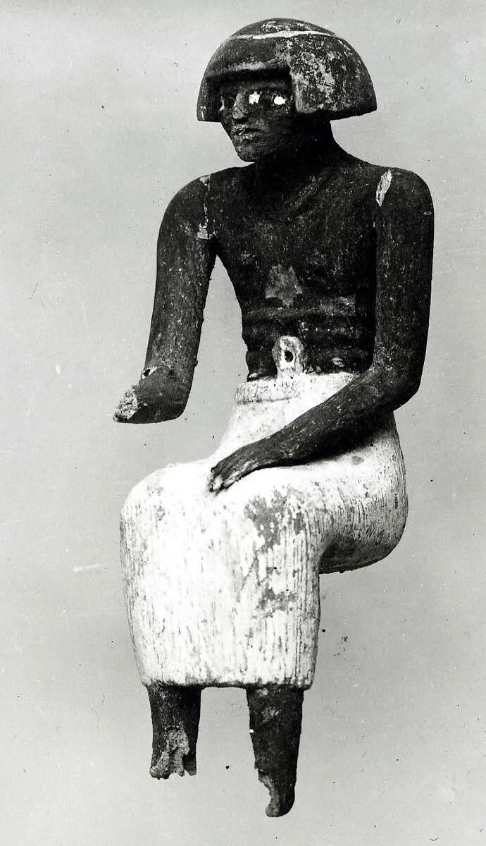 Figure of a Seated Man — Unknown