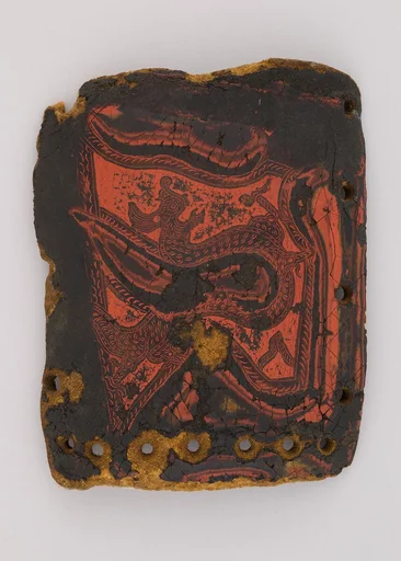Element from a Lacquered Leather Cuirass