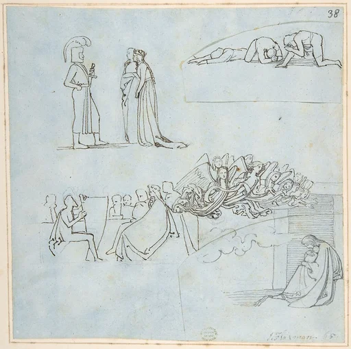 Sheet of Sketches