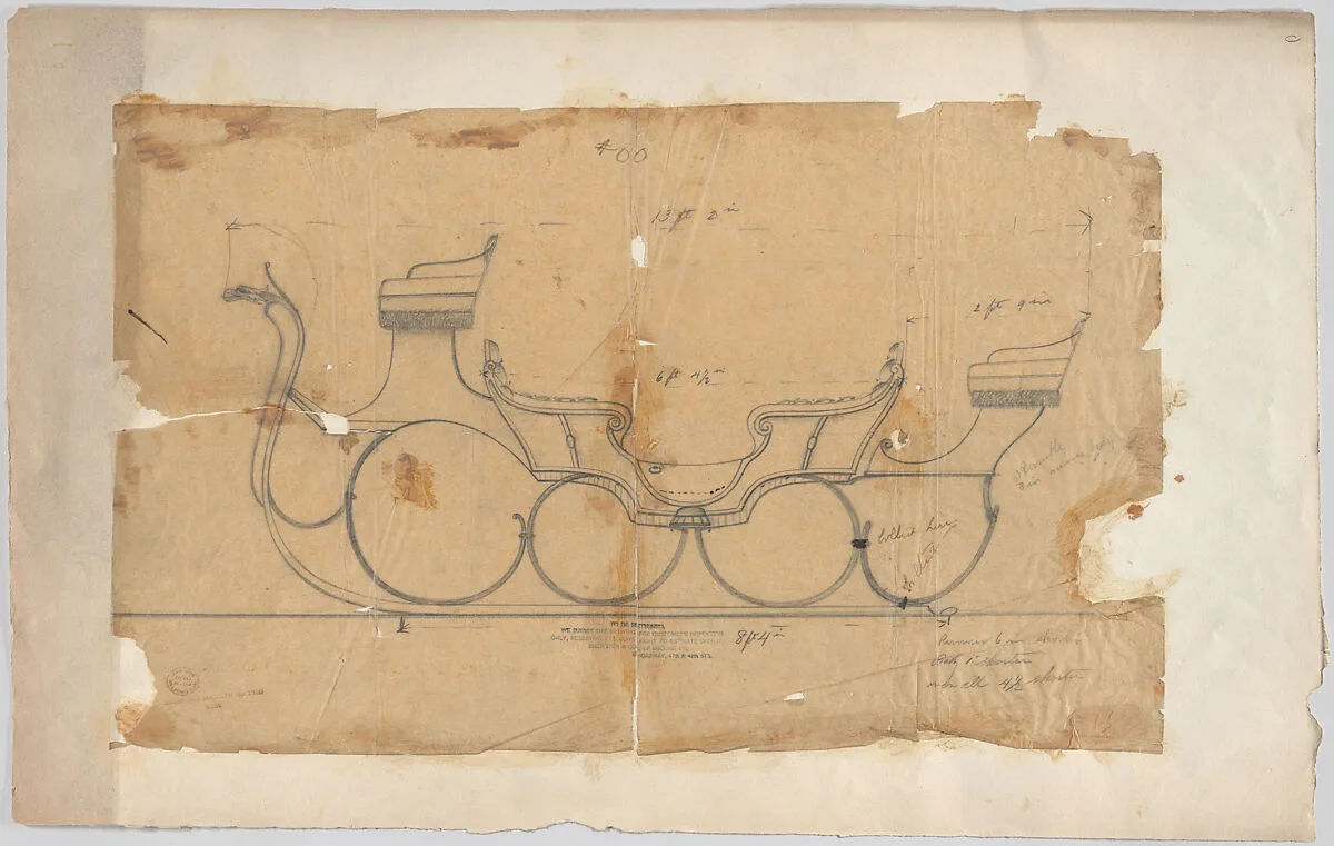 Vis-a-Vis Sleigh #00 — Brewster & Co.