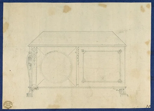 French Commode, from Chippendale Drawings, Vol. II
