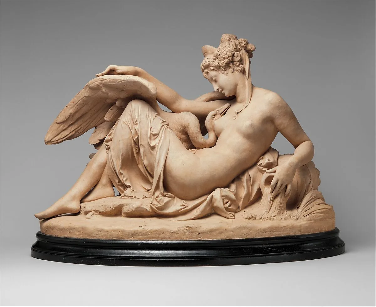Leda and the Swan — Albert-Ernest Carrier-Belleuse