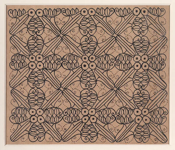 Design for Woven Textile Patterns — Wiener Werkstätte