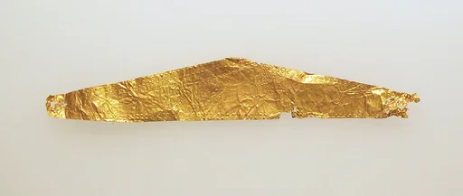 Frontlet of gold leaf