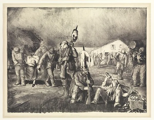 Bacchanale from War Series — George Bellows|George Bellows