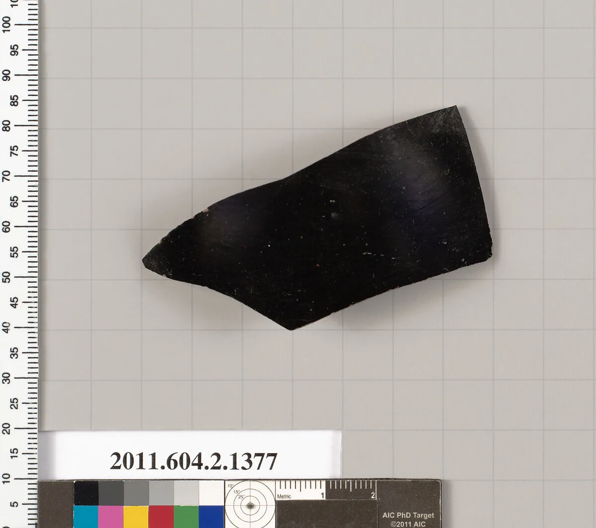 Terracotta fragment of a skyphos (deep drinking cup) — Unknown