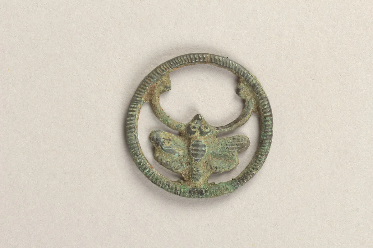 동제 벌레 무늬 장식 고려|銅製 蟲文 裝飾 高麗|Ornament with insect — Unknown