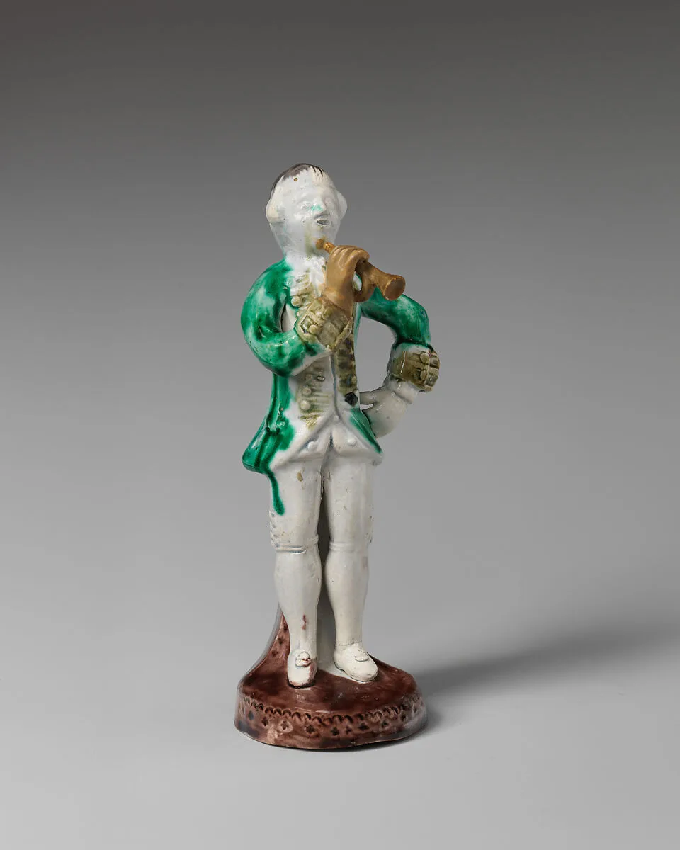Bugler in military dress — Astbury-Whieldon