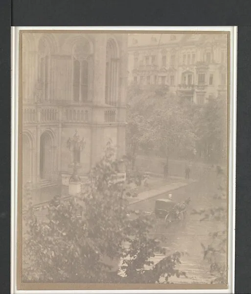 Snapshot - From My Window, Berlin — Alfred Stieglitz