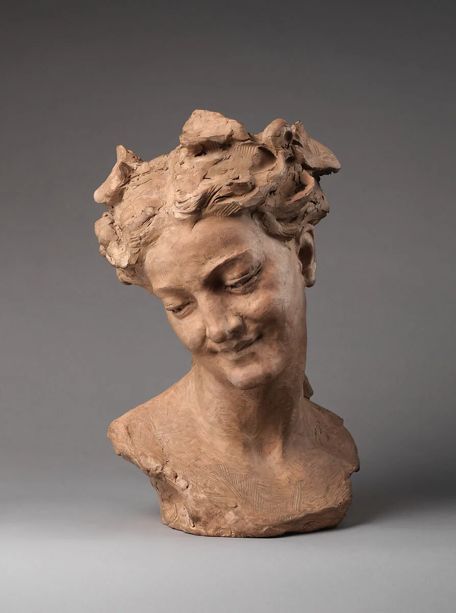 Bacchante with lowered eyes — Jean-Baptiste Carpeaux
