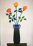 A Dark Pot with Roses — Ed Baynard