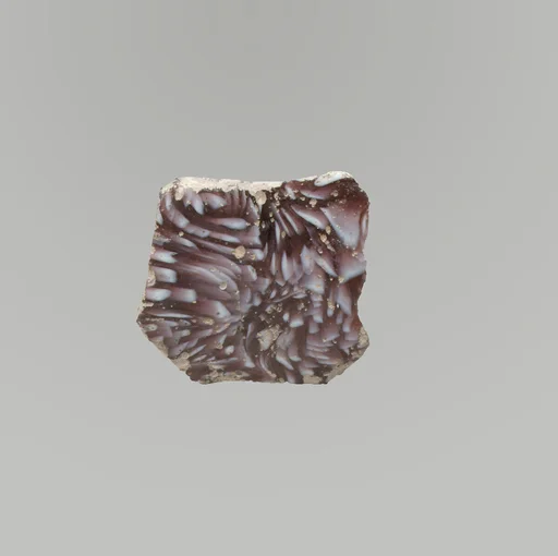 Glass mosaic bowl fragment