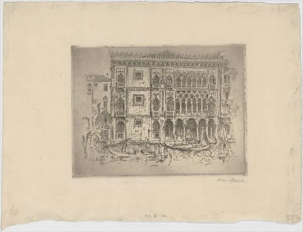 Cà Doro, Venice — John Marin|Roullier Galleries