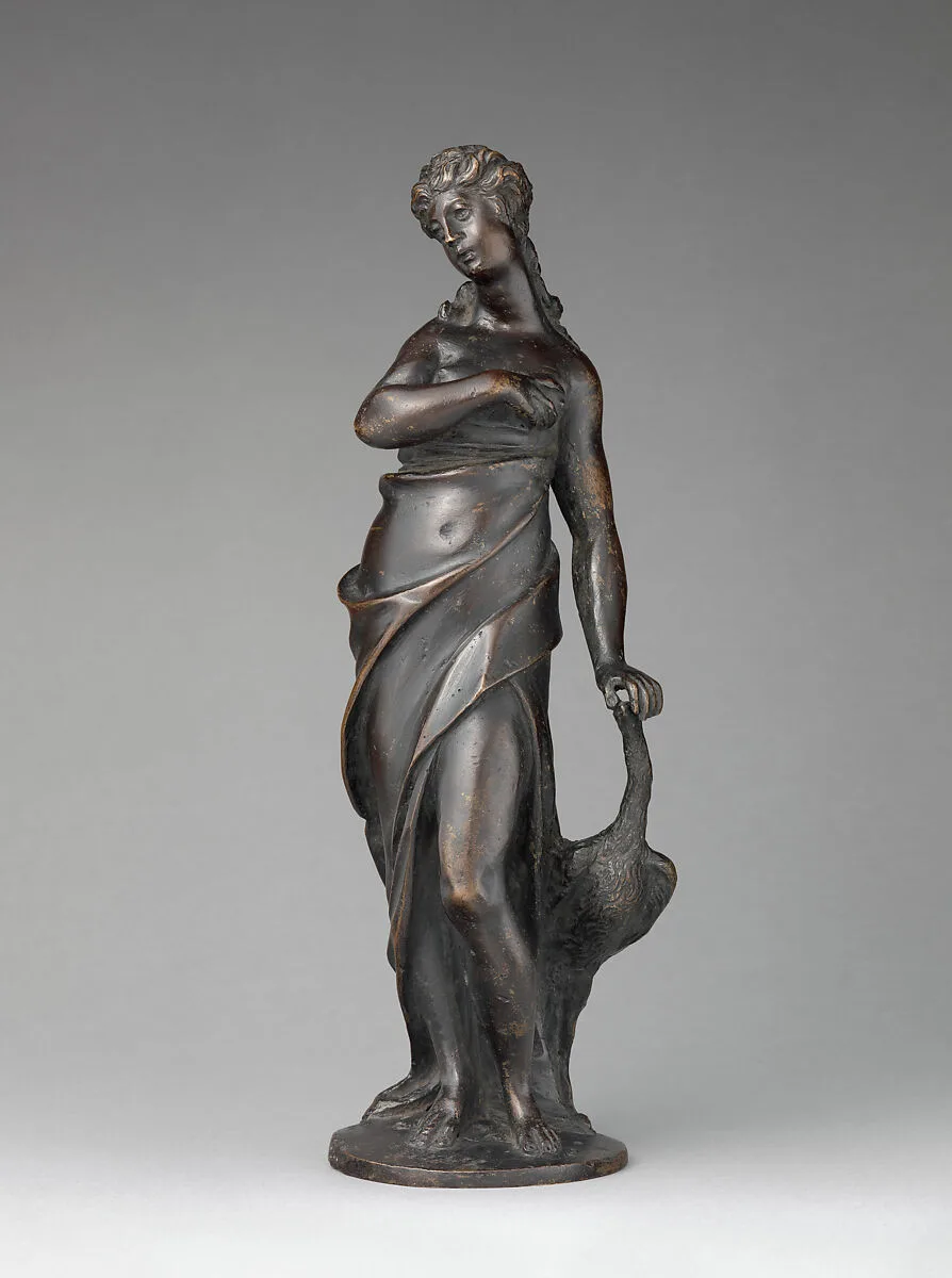 Juno and the peacock — Alessandro Vittoria (Alessandro Vittoria di Vigilio della Volpa)