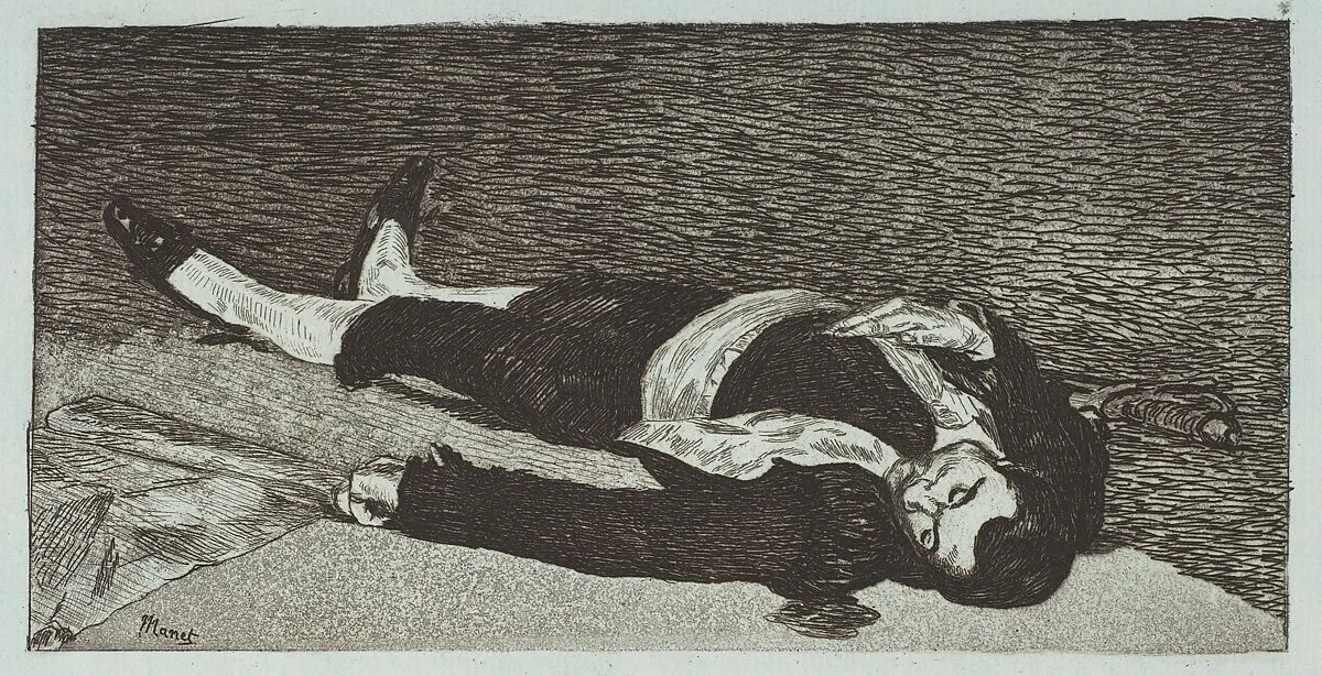 Dead Toreador — Edouard Manet
