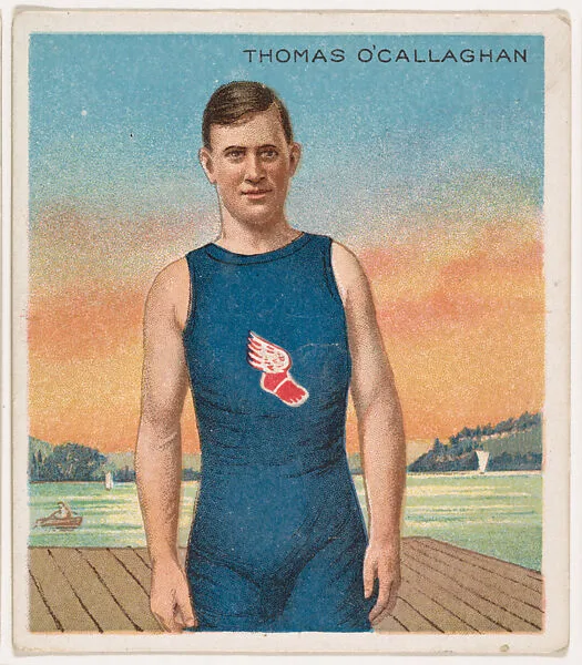 Thomas O'Callaghan,Track and Field, from Mecca & Hassan Champion Athlete and Prize Fighter collection, 1910 — Mecca Cigarettes