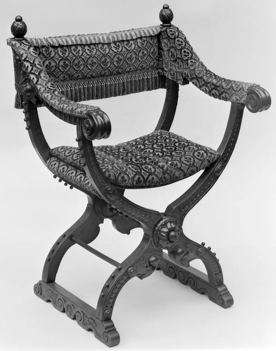 Folding armchair — Unknown
