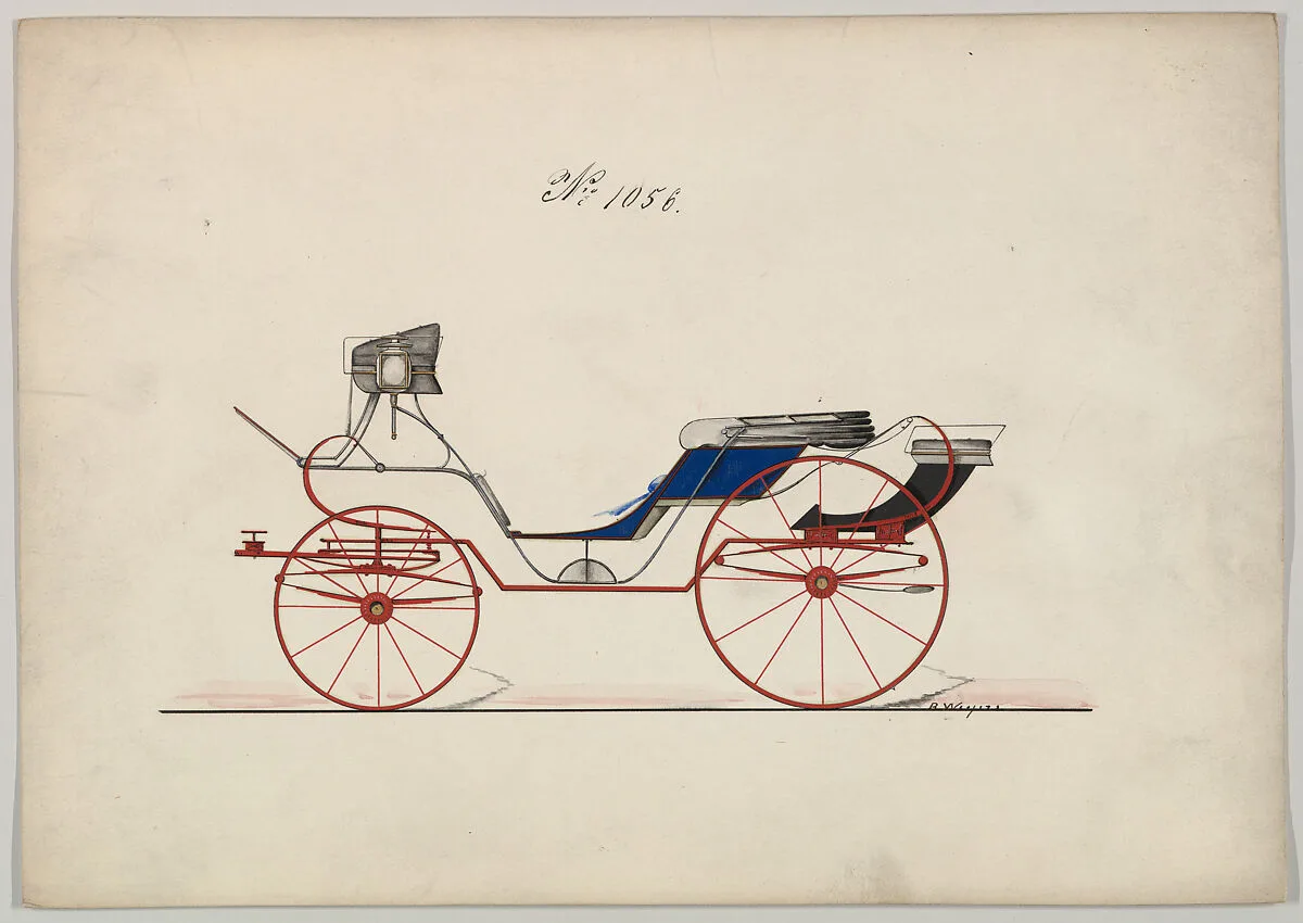 Design for Eight Spring Victoria, no. 1056 — Brewster & Co.|B. Wegers