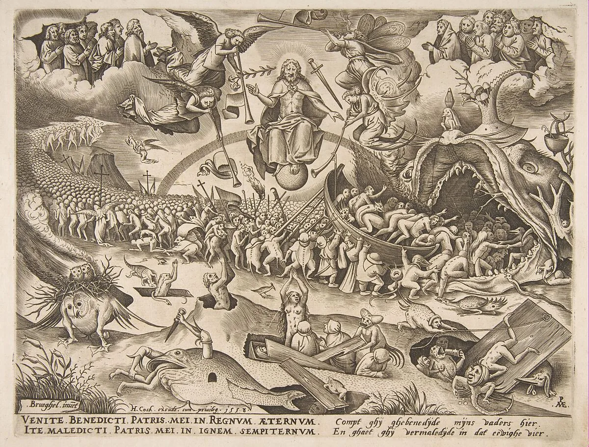 The Last Judgment — Pieter Bruegel the Elder|Pieter van der Heyden|Hieronymus Cock