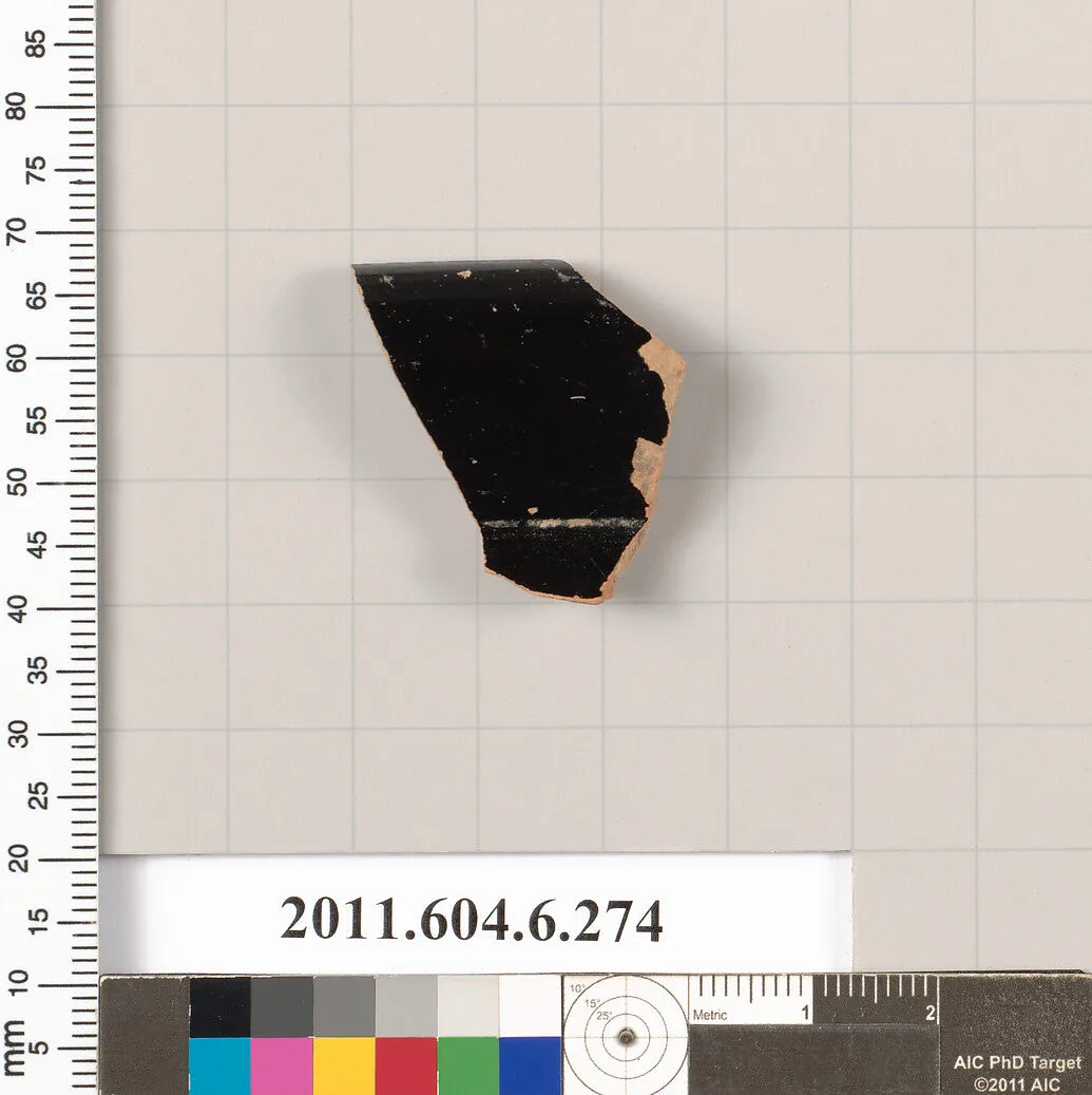 Terracotta rim fragment of an open shape — Unknown