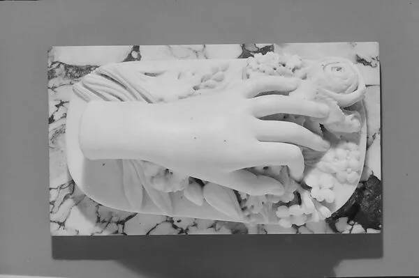 Lady's Hand and Flowers — Unknown