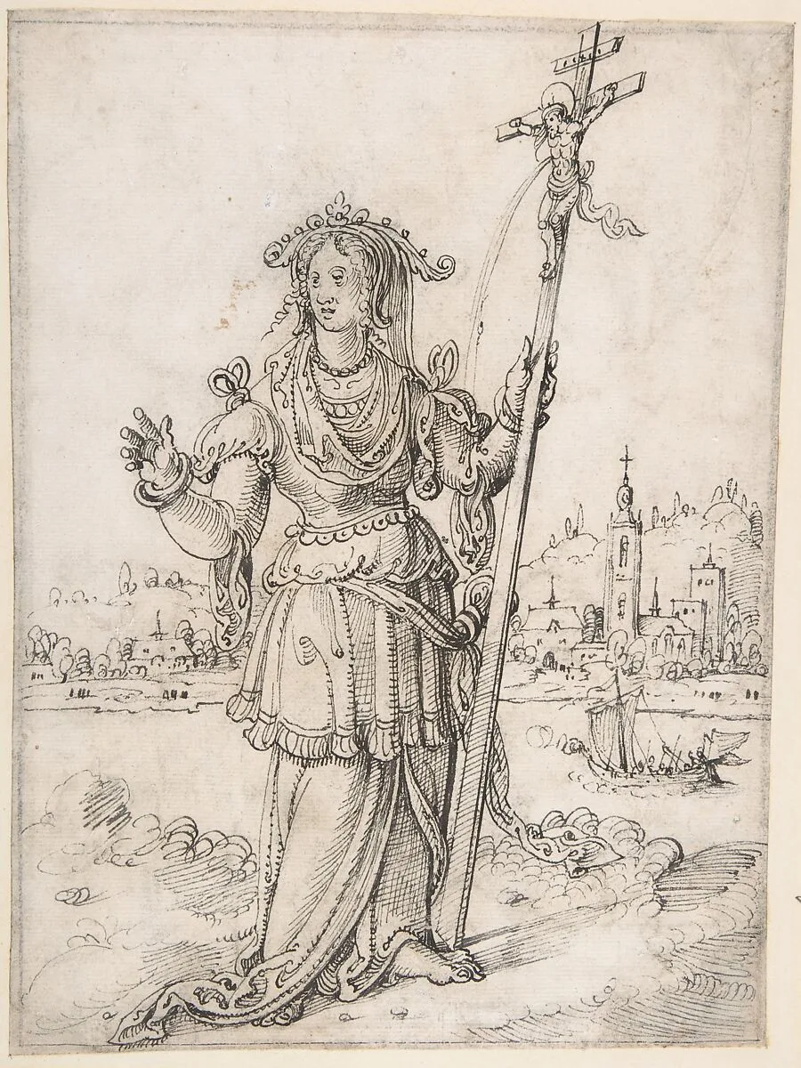 Allegorical Figure (Faith?) — Pieter Cornelisz Kunst