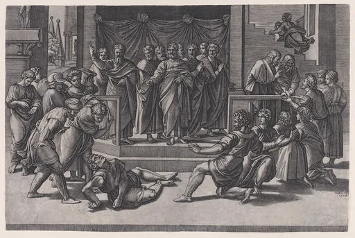 The Death of Ananias