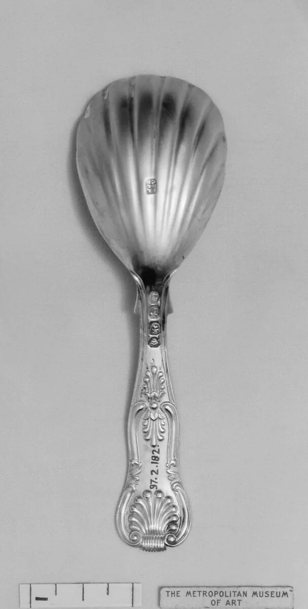Caddy spoon — John Lias|Henry Lias|Charles Lias