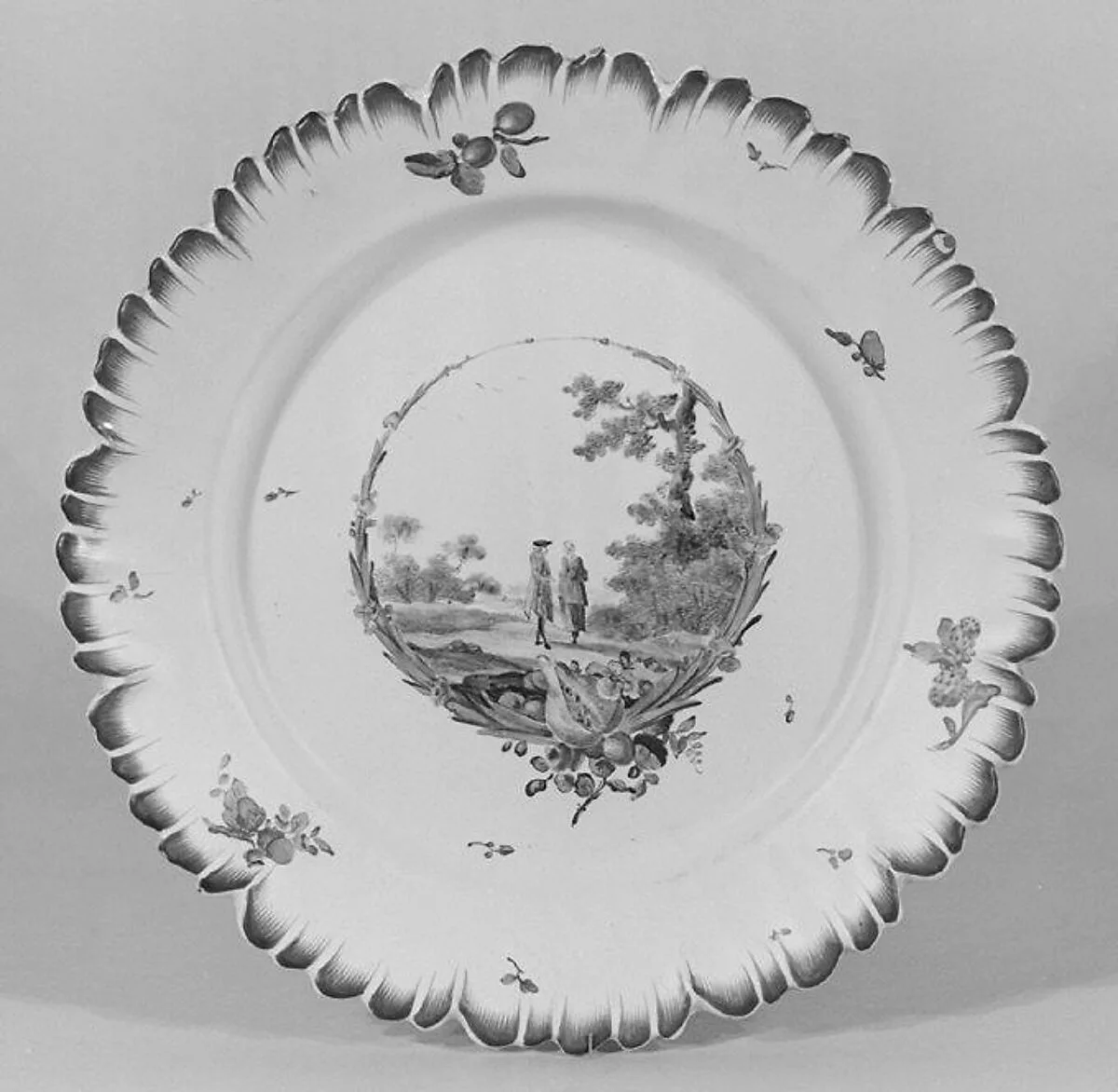 Plate — Fidelle Duvivier