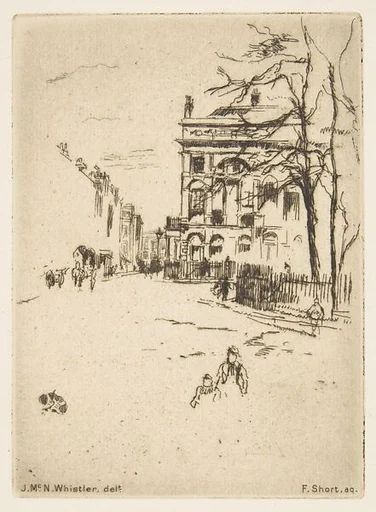 Fitzroy Square (Street Scene)