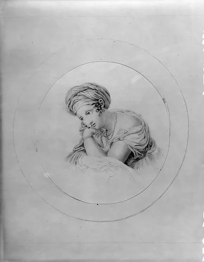 Woman in an Oriental Costume (from Hosack Album)