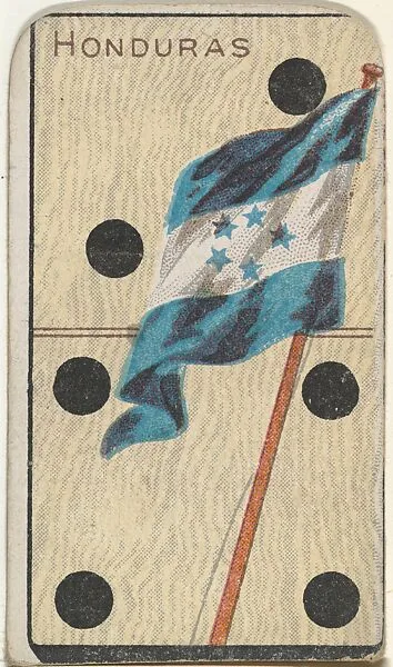 Honduras, from the National Flag on Domino series (T177) issued by Kinney Brothers to promote Sweet Caporal Cigarettes — Kinney Brothers Tobacco Company