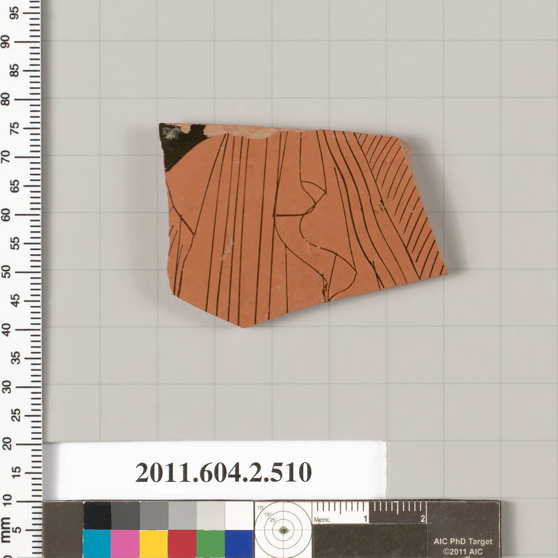 Terracotta fragment of a column-krater (bowl for mixing wine and water) — Unknown