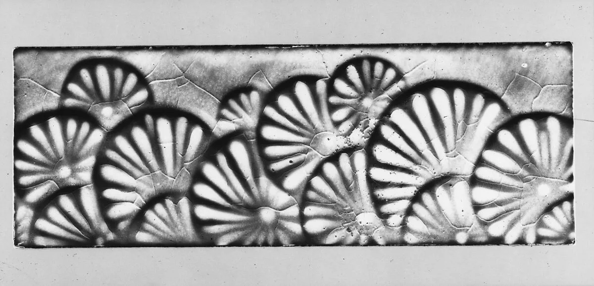 Border Tile — J. and J. G. Low Art Tile Works