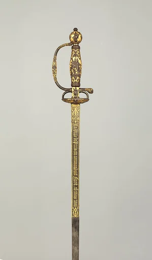 Smallsword Presented by the City of Paris to Commandant Ildefonse Favé (1812–1894)