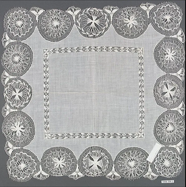 Lace handkerchief — Unknown