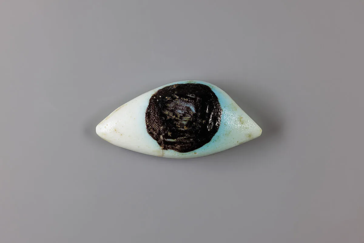 Eye inlay from coffin — Unknown