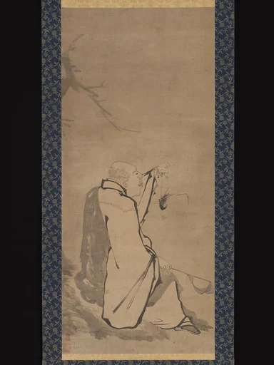 雲谷等顔筆 蜆子和尚図|Priest Xianzi