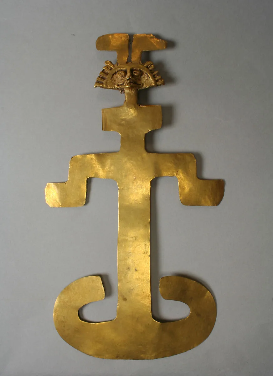 Pendant, Stylized Figure — Unknown