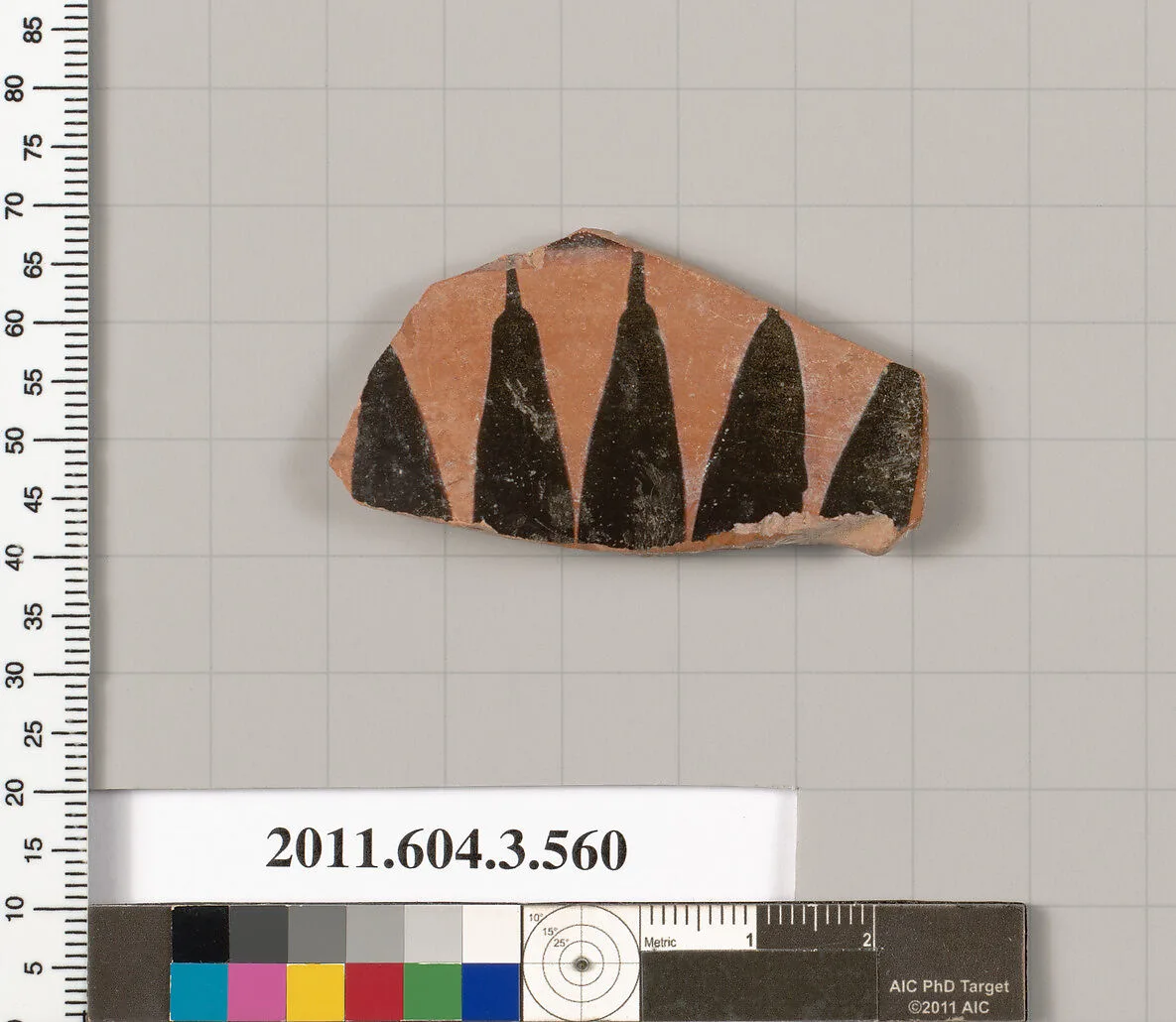 Terracotta fragment of a column-krater (bowl for mixing wine and water) — Unknown