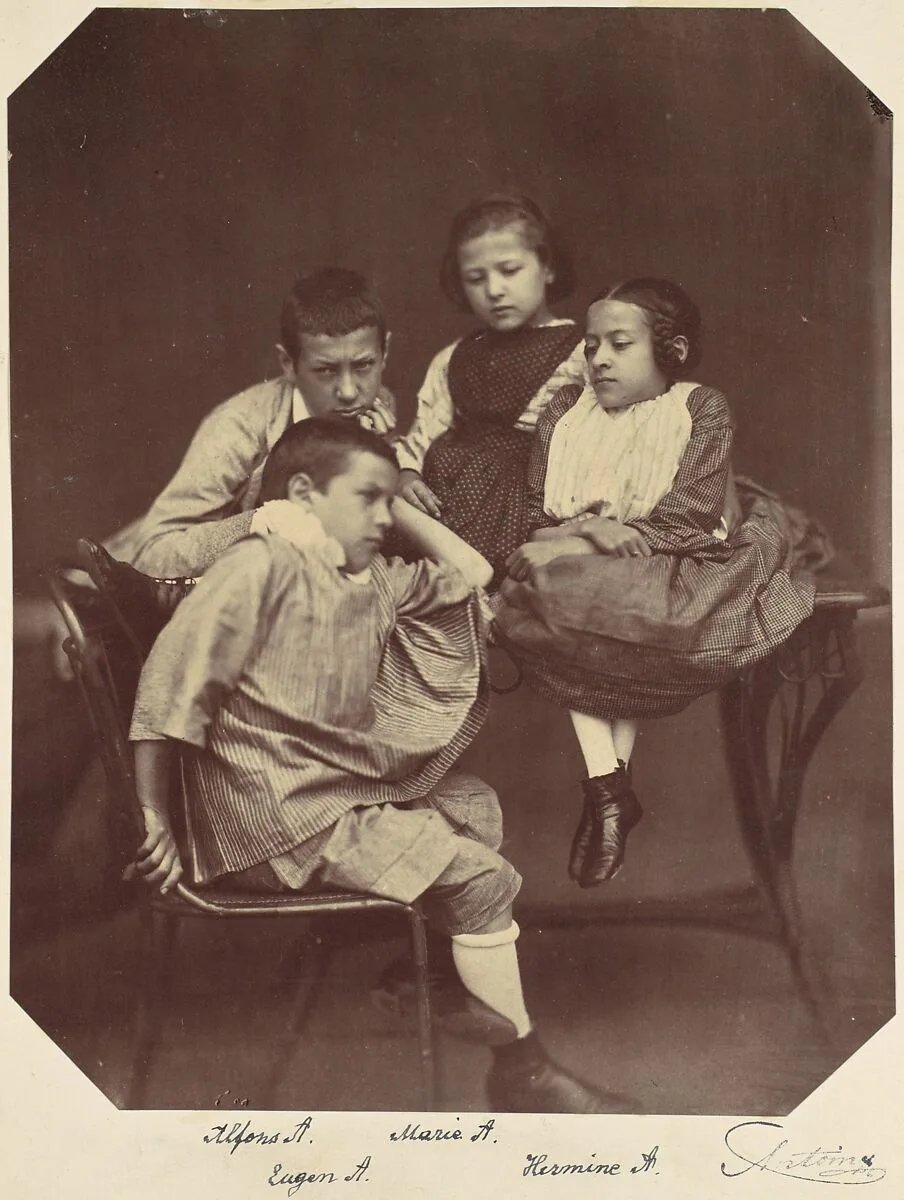 Alfons, Eugen, Marie, and Hermine Antoine — Franz Antoine