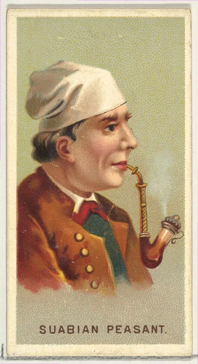 Suabian Peasant, from World's Smokers series (N33) for Allen & Ginter Cigarettes — Allen & Ginter