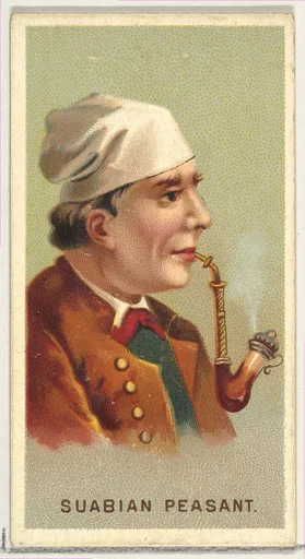 Suabian Peasant, from World's Smokers series (N33) for Allen & Ginter Cigarettes