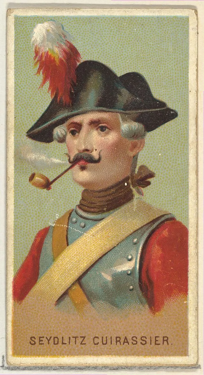 Seydlitz Cuirassier, from World's Smokers series (N33) for Allen & Ginter Cigarettes — Allen & Ginter