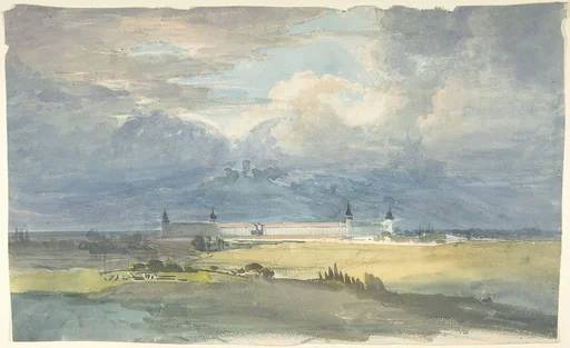 Landscape with a Large Building