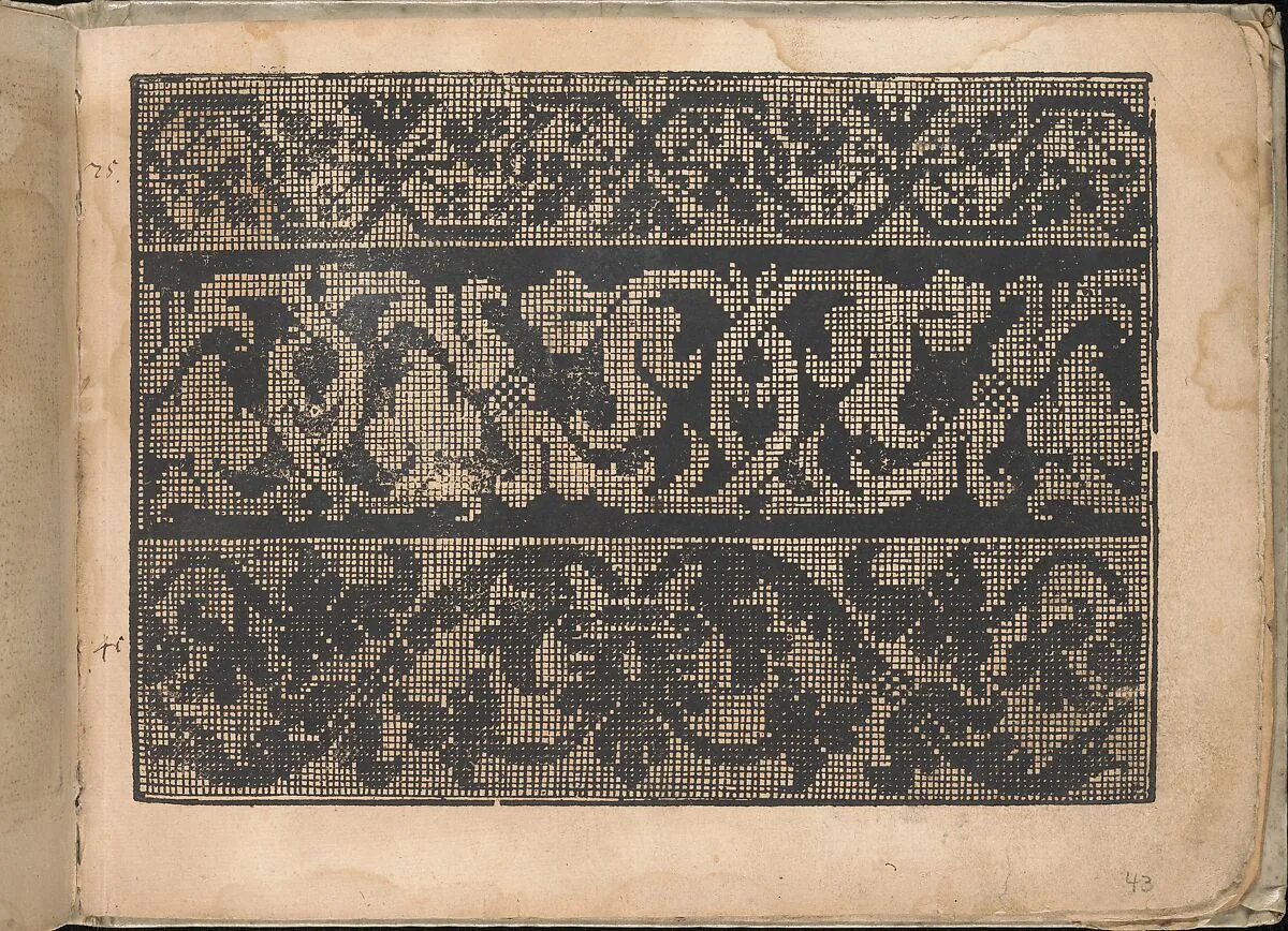 Neu künstlich Modelbuch (page 43r) — Bernhard Jobin