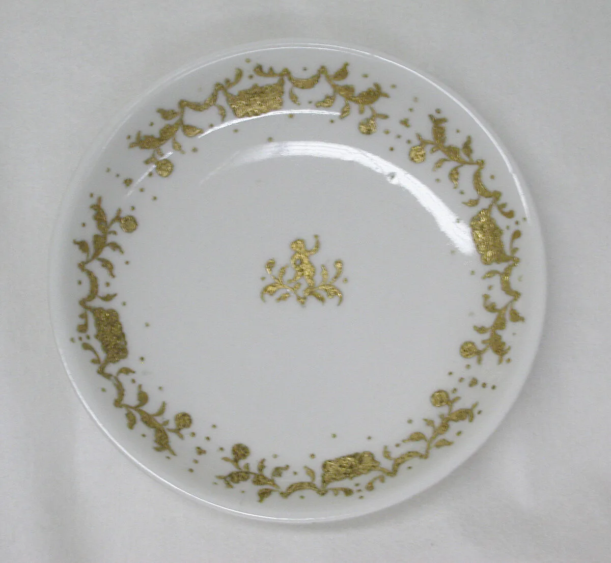 Saucer (1 of 6) (part of a service) — Meissen Manufactory