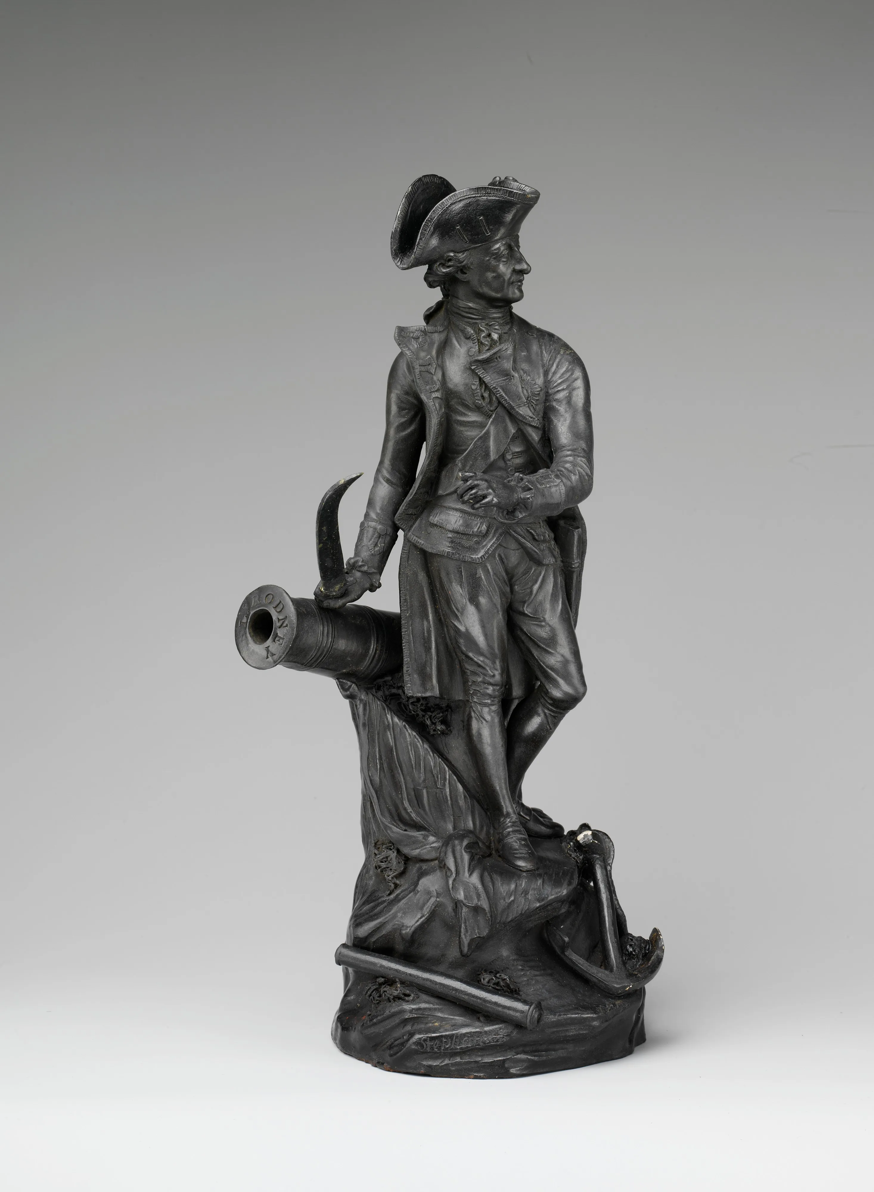 Figure of Admiral George Rodney — Pierre Stephan